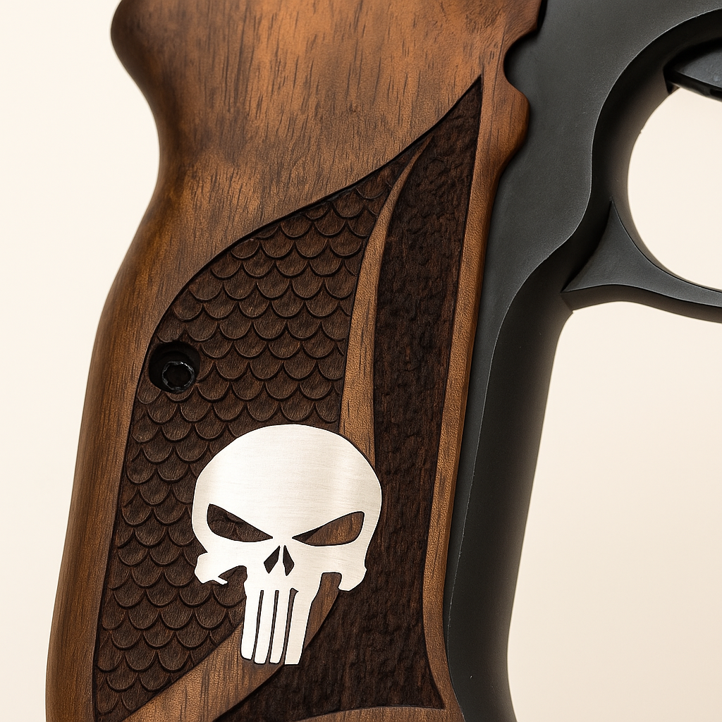 Punisher’s Edge Walnut Grip