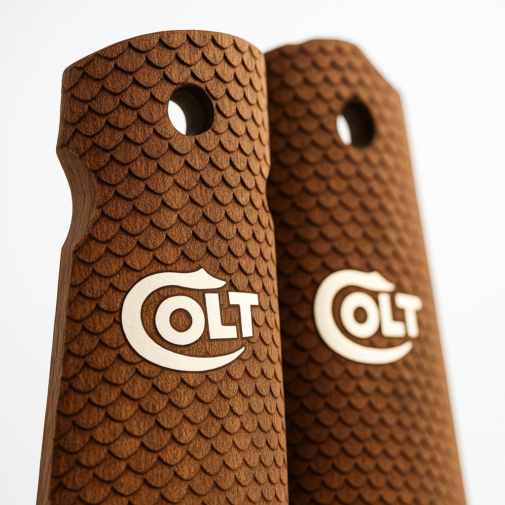 Gold Logo Fishscale Heritage Grip