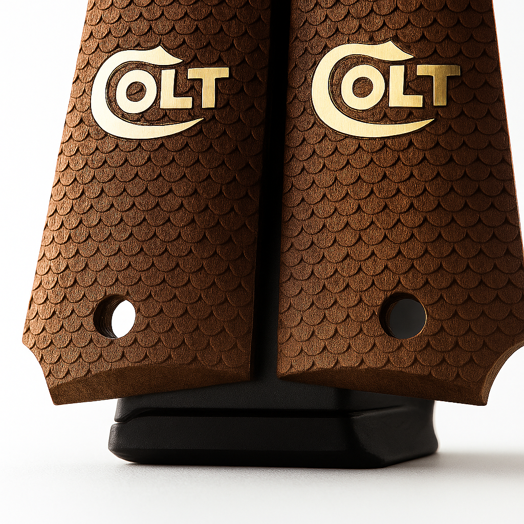 Gold Logo Fishscale Heritage Grip
