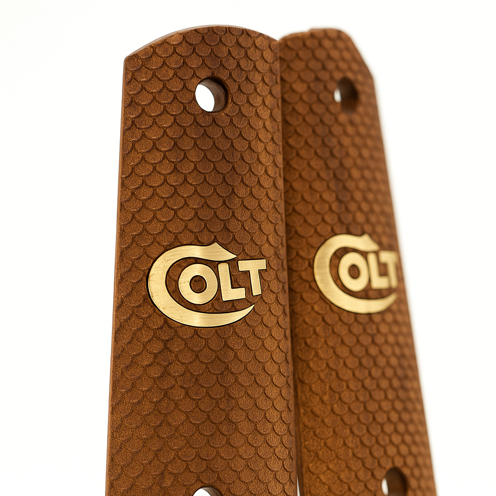 Gold Logo Fishscale Heritage Grip