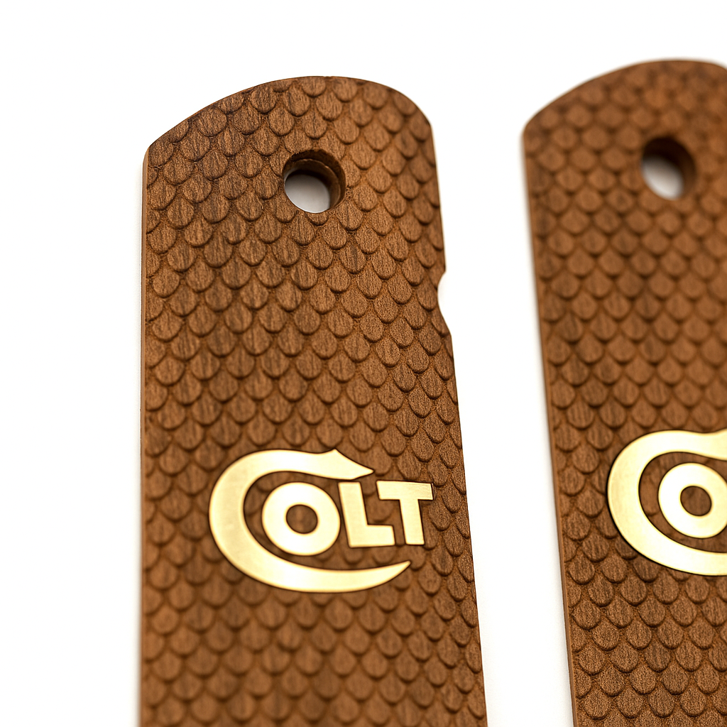 Gold Logo Fishscale Heritage Grip