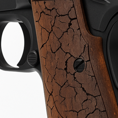 Cracked Earth Walnut Grip