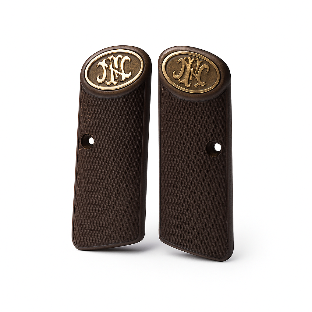 Royal Crest Turkish Walnut Grip – Silver Logo