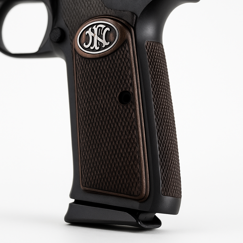 Royal Crest Turkish Walnut Grip – Silver Logo