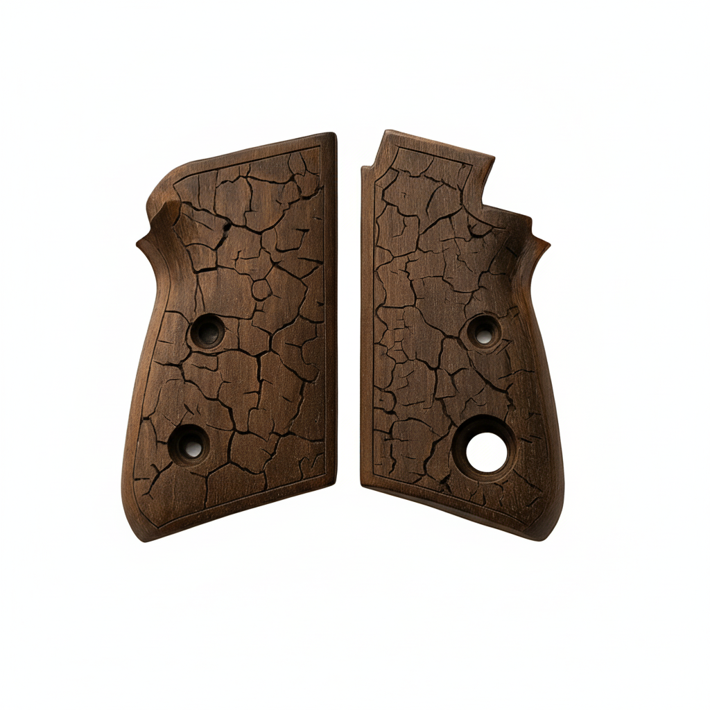 Cracked Earth Walnut Grip
